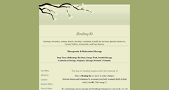 Desktop Screenshot of healingki.com